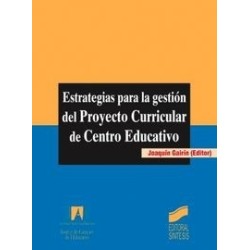 Estrategias paa la gestión del Proyecto Curricular de Centro Educativo