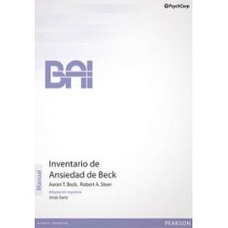 Inventario de ansiedad de Beck (BAI) JUEGO COMPLETO