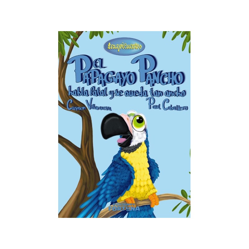 El papagayo Pancho habla fatal y se queda tan ancho