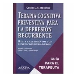 Terapia cognitiva preventiva para la depresión recurrente