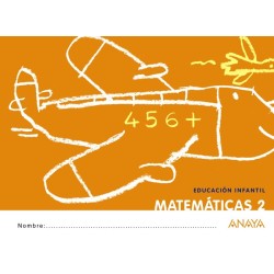 Cuaderno Matemáticas 2 Infantil (Anaya)
