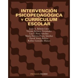 Intervención psicopedagógica y currículum escolar